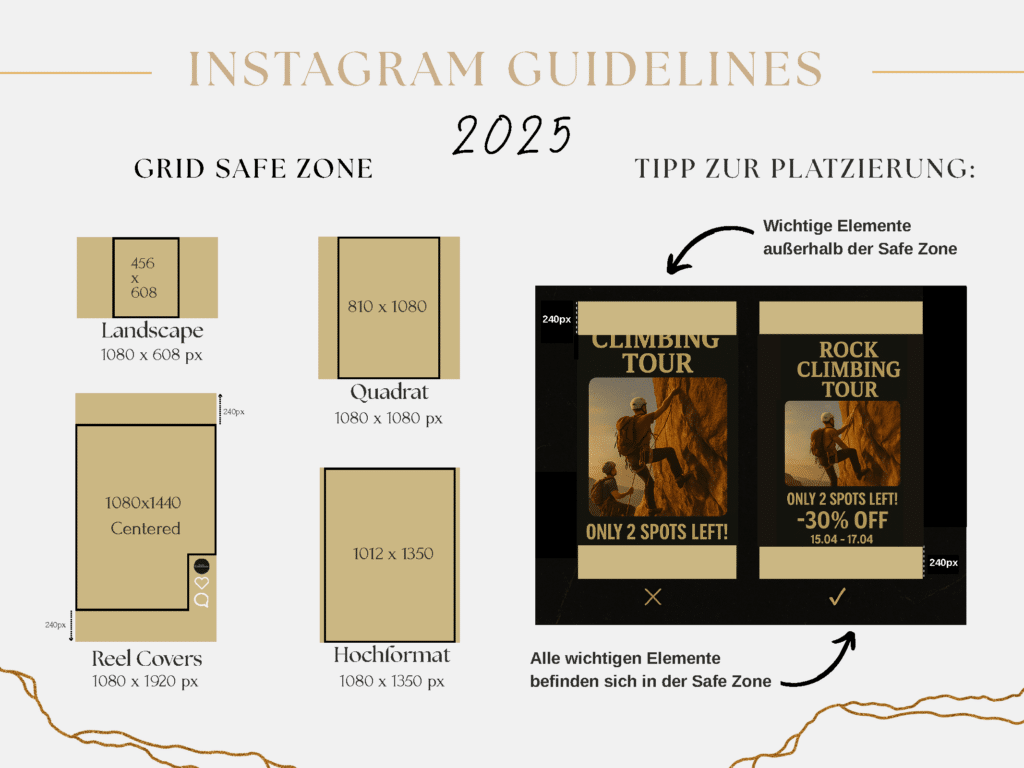 Instagram Guideline 2025 - Design und Algorithmus