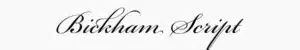Bickham Script