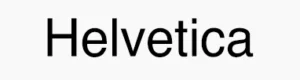 Helvetica