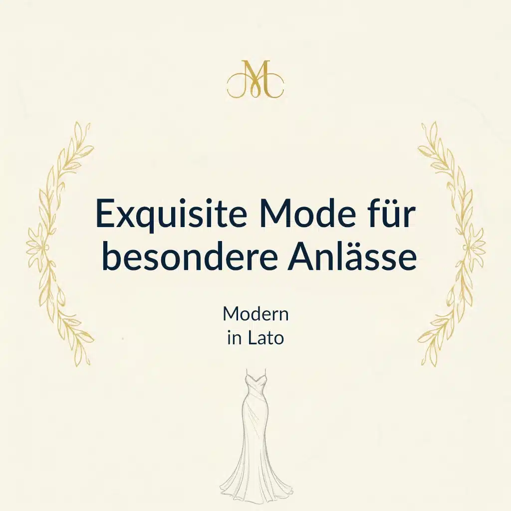 Werbegrafik Mode Sans Serif Schrift